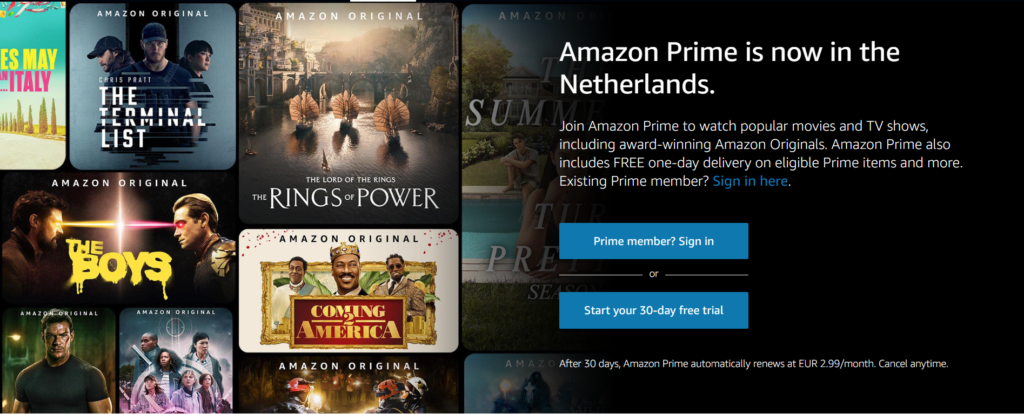 Amazon prime video